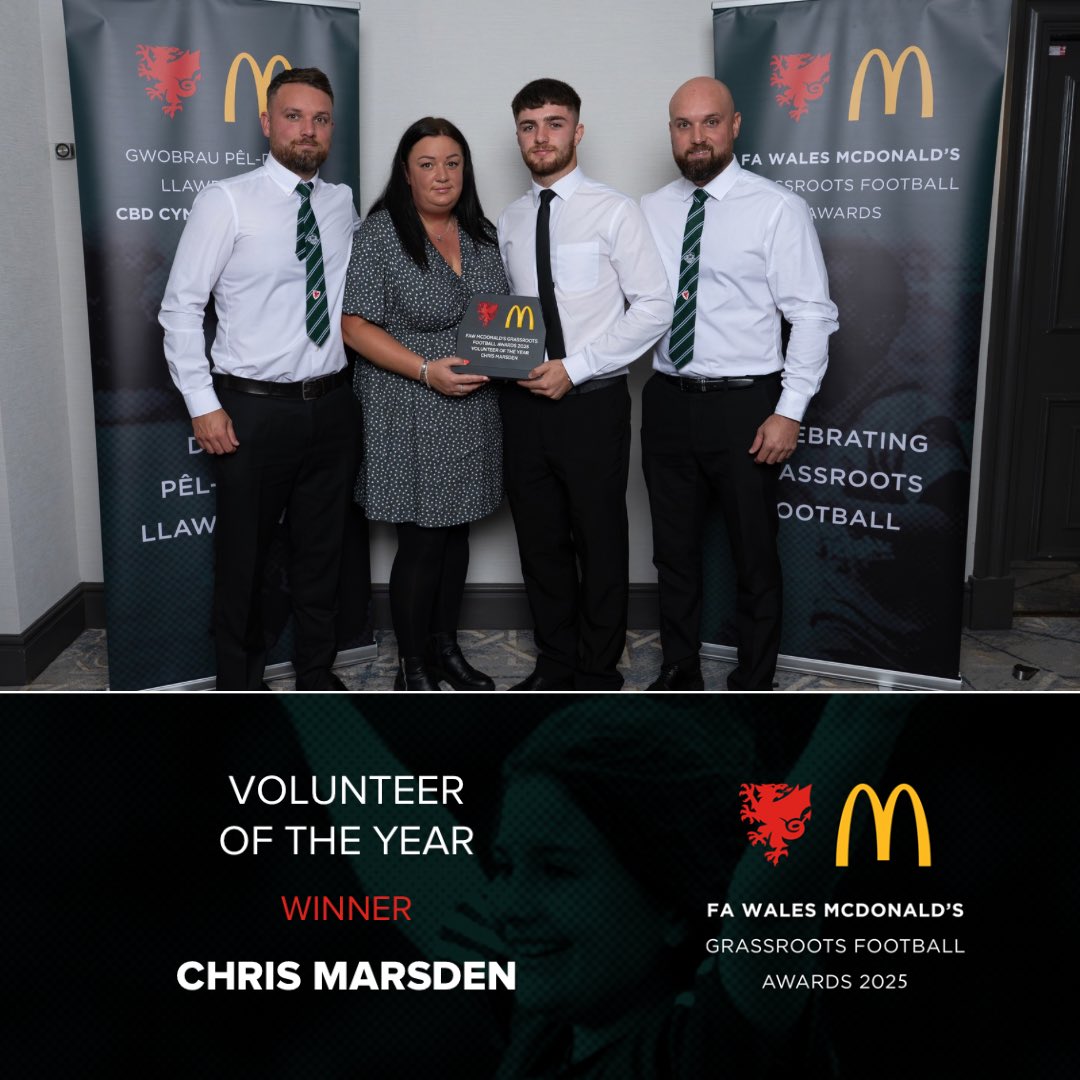 <a href="/BDFoundationx/">Bengal Dragons Foundation</a> <a href="/McDonaldsUK/">McDonald's UK</a> Llongyfarchiadau to our 2025 Volunteer of the Year, Chris Marsden 🏆
