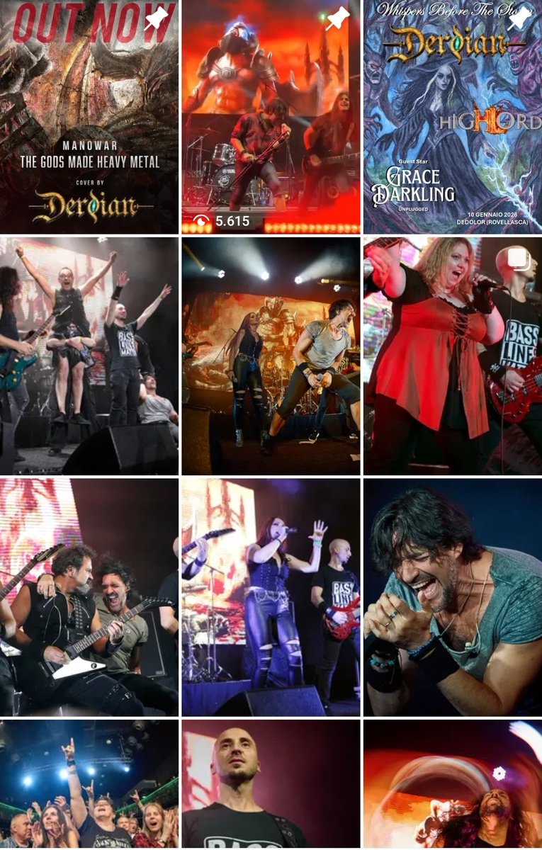 Thank you so much to our new followers and friends! We are receiving lots of requests, you are great!🙏
Be sure to follow Derdian on Instagram too! We are sharing many pictures from our latest show! Tap here!⬇️⬇️⬇️
instagram.com/derdian.offici…