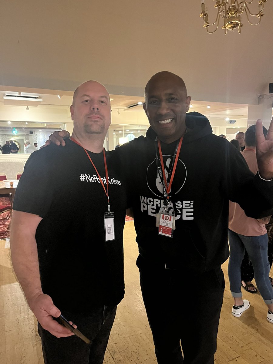 Met some amazing, inspiring &amp; passionate people at the Owen’s World Anti Knife Crime Summit today. 
Patrick Green - CEO - The Ben Kinsella Trust
Rhiannon Dineen - Director and Founder - Communities against violence 
Martin Cosser - CEO - Charlie’s Promise