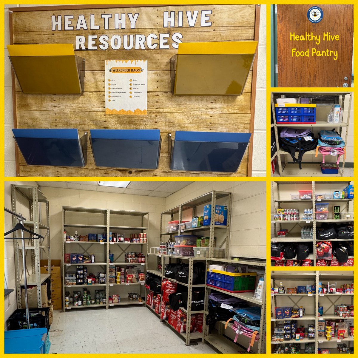 VPSikorski_FTPS's tweet image. Our Healthy Hive is growing! Thanks to our 🐝🐝Ms Liz Russo and Liz Rubarski for their hardwork. Thank you to the families that donated at BTSN! @Principal_Stein #WeThriveAtTheHive
