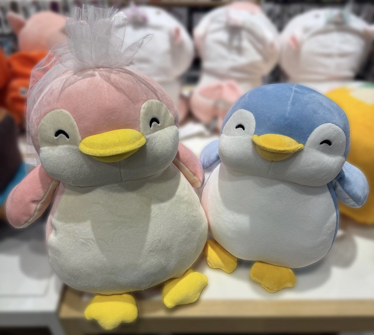 Look at the newlyweds I found in a Minsk store. Is that Pengu and Polly? <a href="/pudgypenguins/">Pudgy Penguins</a> are becoming world famous!