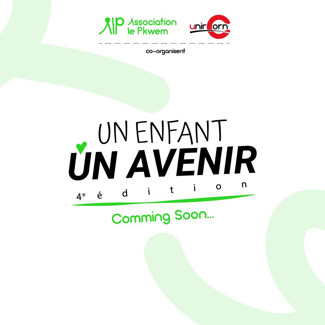 DongDimitri's tweet image. #UnEnfantUnAvenir
#Edition4
#ALP
#ODD

Comming soon.♻️