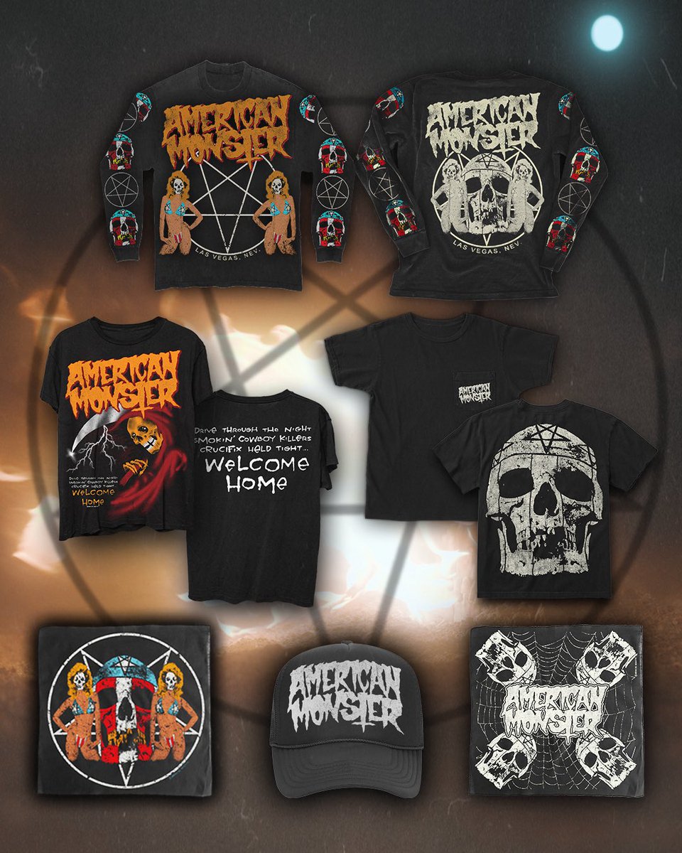 WELCOME HOME COLLECTION AVAILABLE NOW. 

AMERICANMONSTER.COM