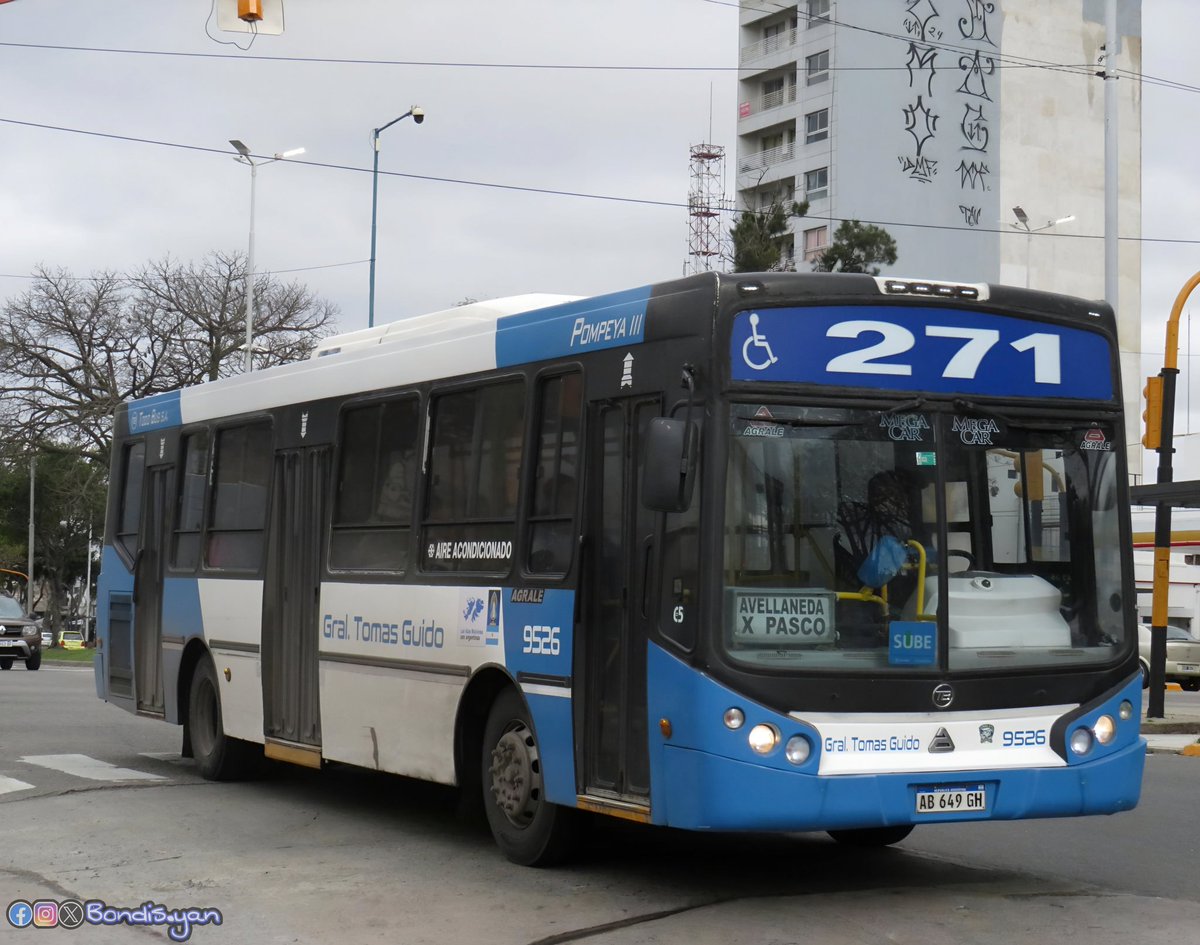 BondisYan's tweet photo. 9526 de la #linea271
.
Ex #linea9 y ex #linea126 de 0km. https://t.co/dxT7uCFg6M