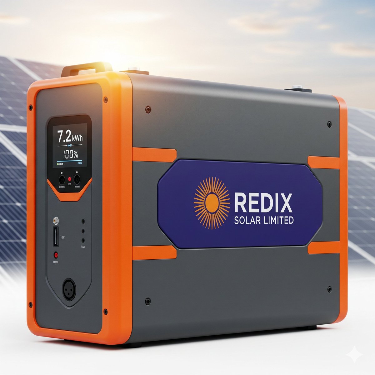Redix_Solar's tweet photo. Store excess Solar Power, for use at night! https://t.co/saxxQKbEmk