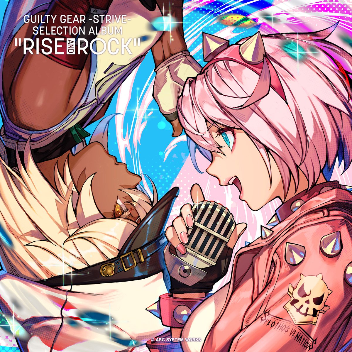 [ GUILTY GEAR -STRIVE- Official Selection Album Vol.2 🎧 ] 
"RISE AND ROCK" now available for streaming various music outlets!🎶 
 linkco.re/1Cczx5by 

Focusing on the Valentine sisters "Ramlethal" and "Elphelt," we've selected theme songs that are linked to their stories ✨