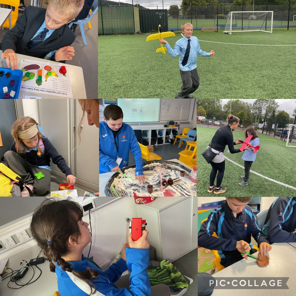 A busy week for Dosbarth Melyn ✂️✈️🫟🎨