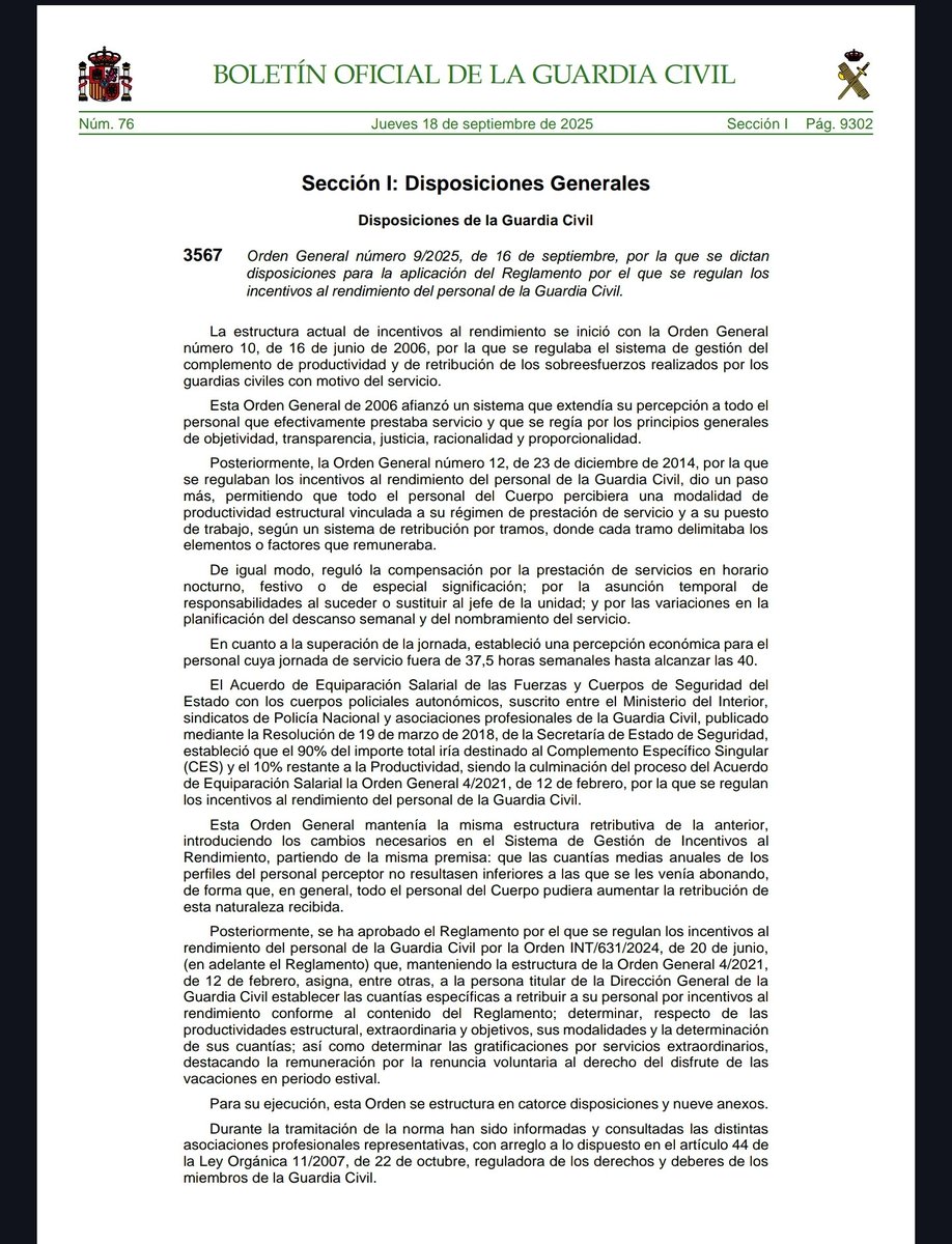 Bueno pues tenémos nueva regulación de la O.G de Incentivos al Rendimiento y SÍ, los nocturnos y festivos se siguen cobrando al mismo precio, lo digo para que los que estéis a dobletazos pagueis con gusto los 75€ en enero, saludos.