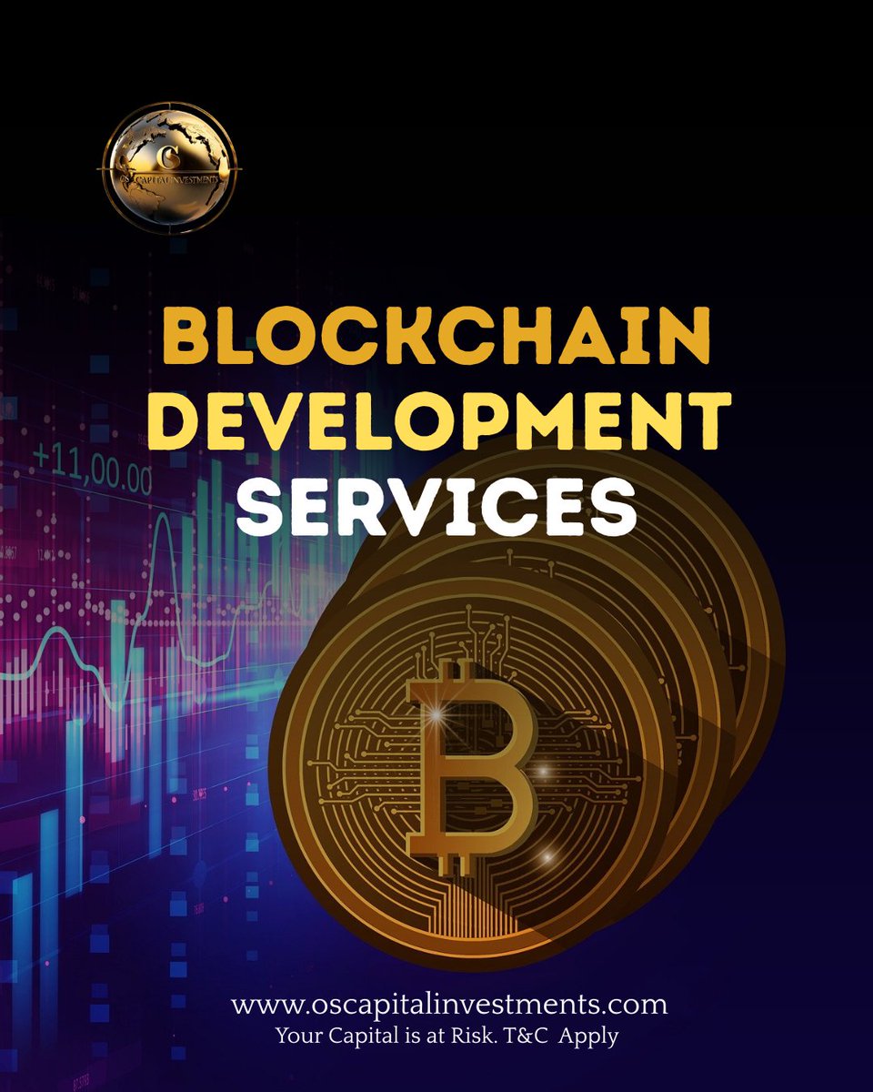 Oscapitalinvest's tweet image. Blockchain Development Services.
#BlockchainDevelopment #BlockchainServices #CryptoDevelopment #SmartContracts #DAppDevelopment #BlockchainSolutions #OSCapitalInvestments