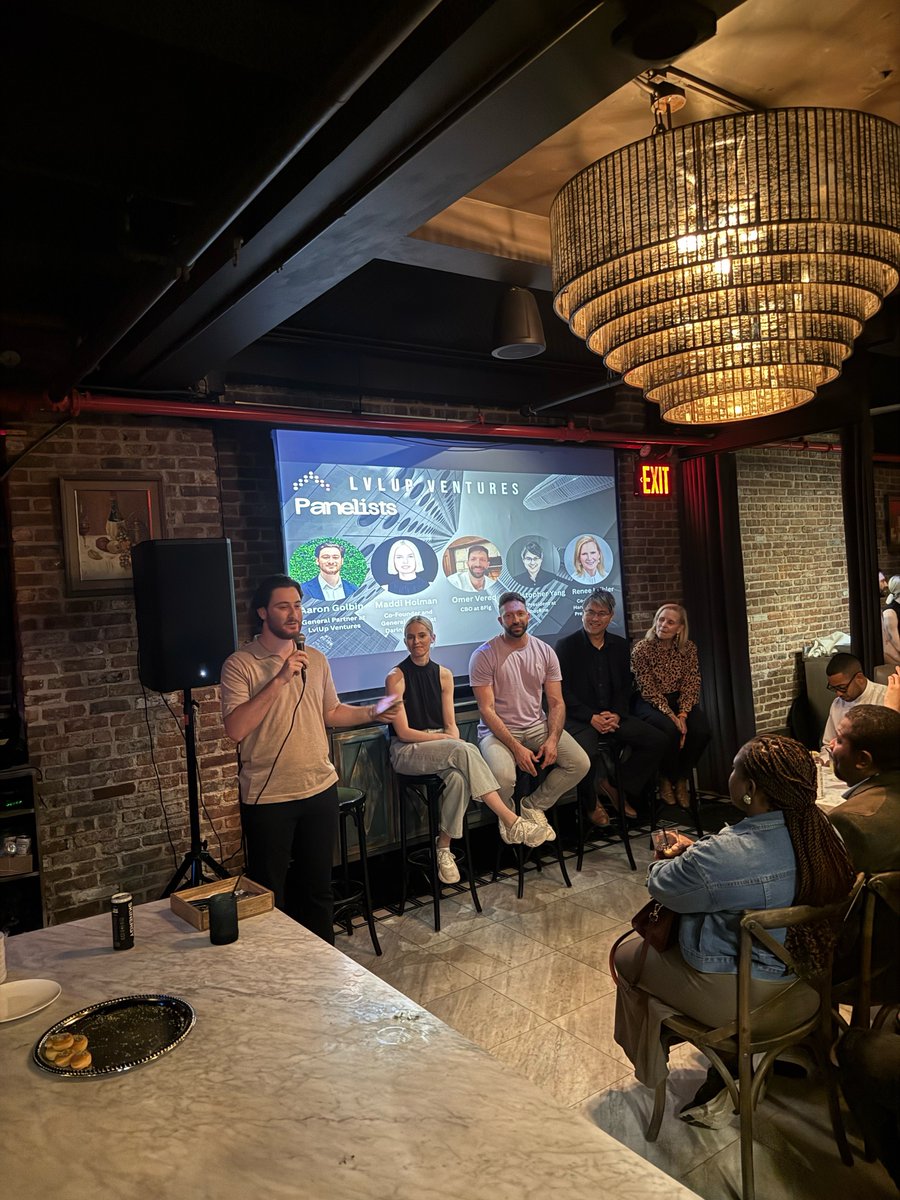 🚀 Last night’s LvlUp Ventures event was incredible—150+ investors &amp; founders, unmatched energy, and inspiring convos.

🎤 Huge thanks to Aaron Golbin for an amazing panel, our portfolio &amp; CPG companies, and our incredible partners.

📷 Highlights below!