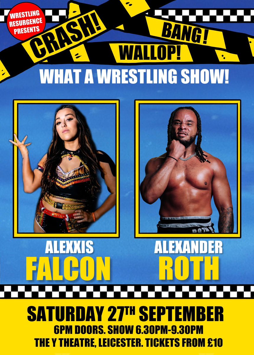 Alexxis Falcon vs Alexander Roth
Hot off her Ring of Honor debut, former Arthouse champion Alexxis Falcon returns to take on the explosive Alexander Roth.

Rights to the prefix “Alex” not currently on the line.