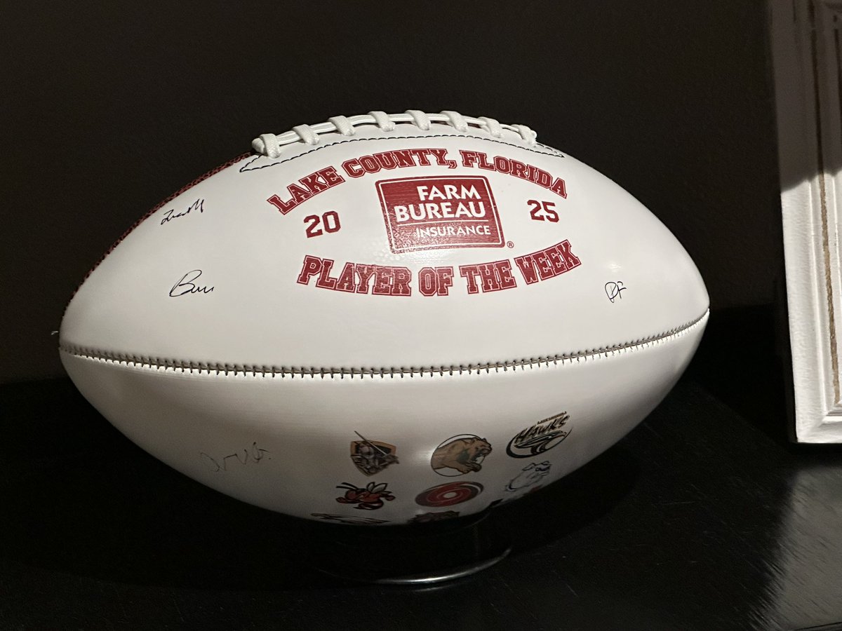 4 have signed it..You could be next!!

Good Luck Tonight LC!! Week 5s weather looks to be Great.
Remember, send me your teammates/your stats <a href="/PreptalkWoody/">Preptalk_woody</a> as a candidate.
Have your team Repost the heck out of that post. You could see me at your school, presenting you 🏈 Tuesday!