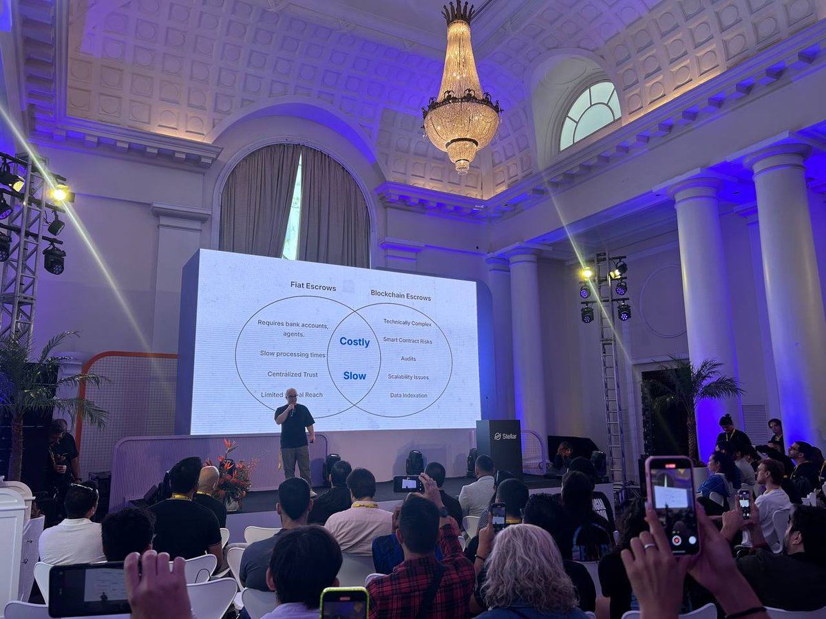 Stellar_Chile's tweet photo. ✨ Qué alegría ver a tantos latinoamericanos en este evento.

Nos vamos con la motivación a mil, con ganas de seguir creando juntos, de compartir más risas y de seguir sumando gente increíble a la comunidad 🚀🙌 https://t.co/ppnowpW0a2