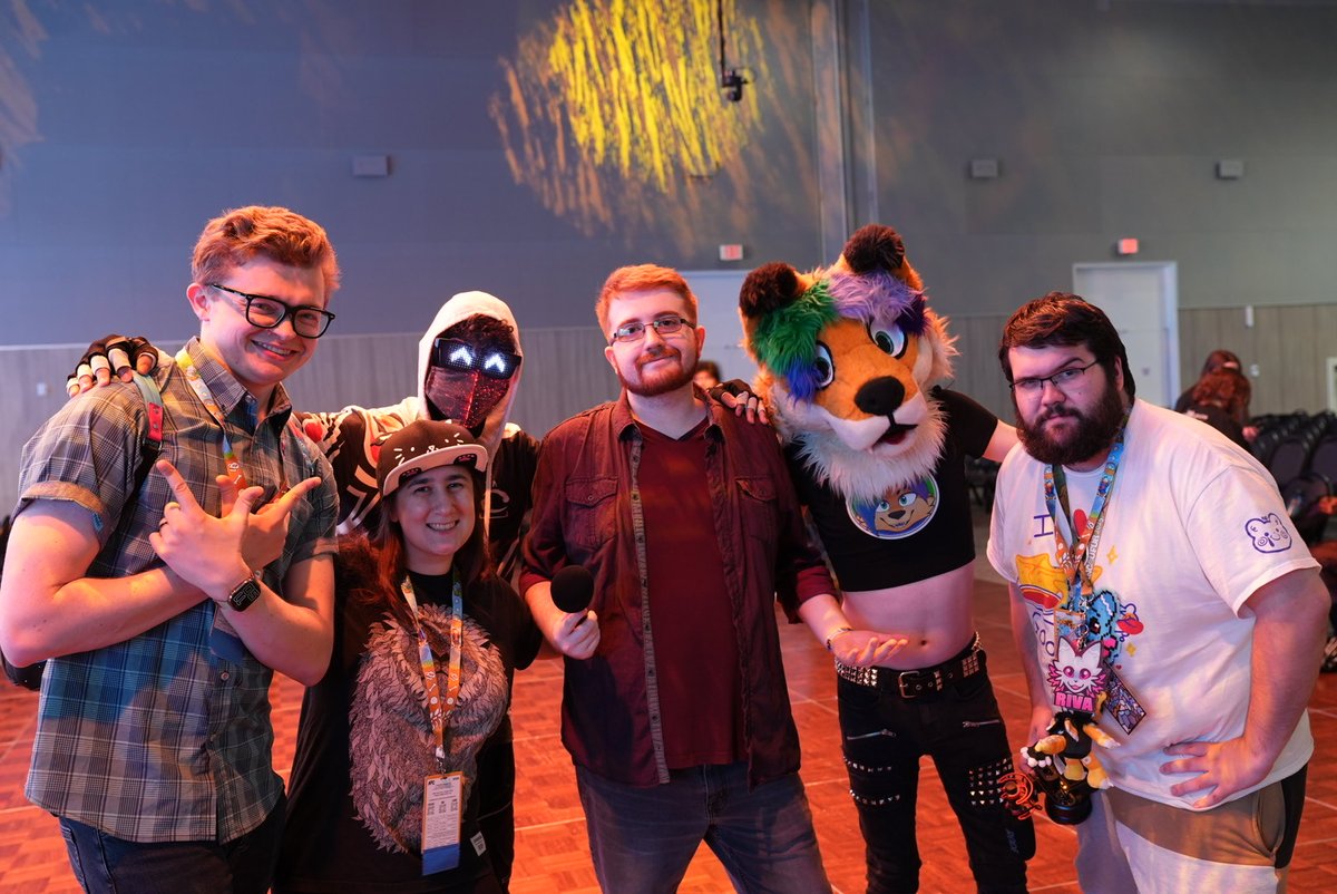 <a href="/CritterKickback/">Critter Kickback Festival</a> goes live at #AFC2025 main stage in 30-mins w/ <a href="/cg5beats/">CG5</a> <a href="/ivycomb/">ivycomb</a> <a href="/ChichiAi/">Chi-Chi</a> <a href="/AriNobleWrites/">Ari Noble | Metajoker</a> <a href="/MathematicPony/">Math is feeling ponderous</a> PsychoticFox &amp; Mostly Mammals