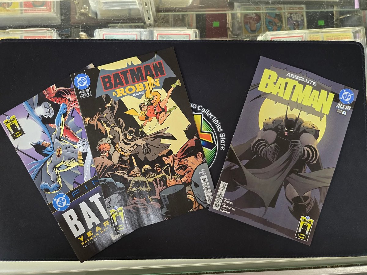 AllCsColorado's tweet photo. 🚨 TOMORROW is a BIG day at All C's Collectibles! 🚨
We've got 2 amazing promotions you absolutely can't miss
🦇 Batman Day – Celebrate the Dark Knight
🔥 Topps  Collector Appreciation Day
Mark your calendars and get ready for a day full of epic collectible fun!
Keep Collecting! https://t.co/MuqNjgqbQJ