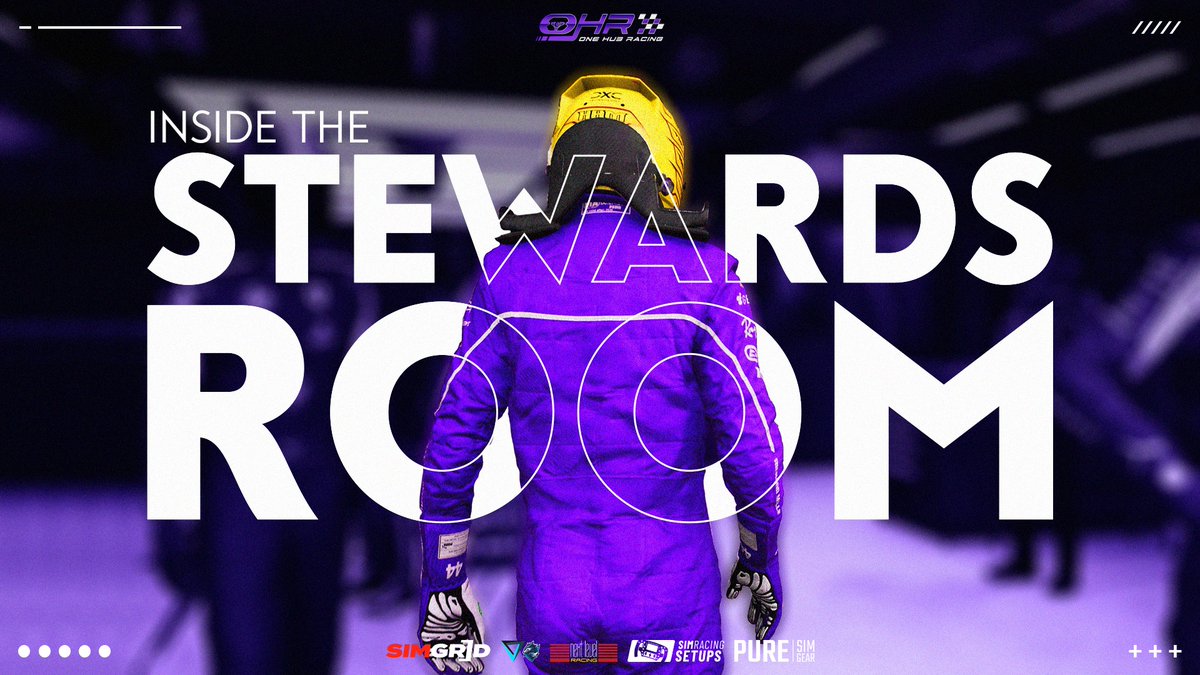 NOW LIVE 🖥️
Inside The Stewards Room

Stewards: <a href="/Nickraceegan/">Nick</a> and <a href="/mark_koltai/">Mark Koltai</a>

Watch LIVE 📺 twitch.tv/onehubracing

Join us as we look at the incidents and racing from Sunday 🏁

#NowLive #WatchLive