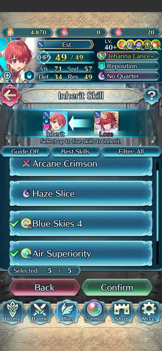 _finalquest_'s tweet image. Why is blue skies so big and greedy 😭I want haze slice too