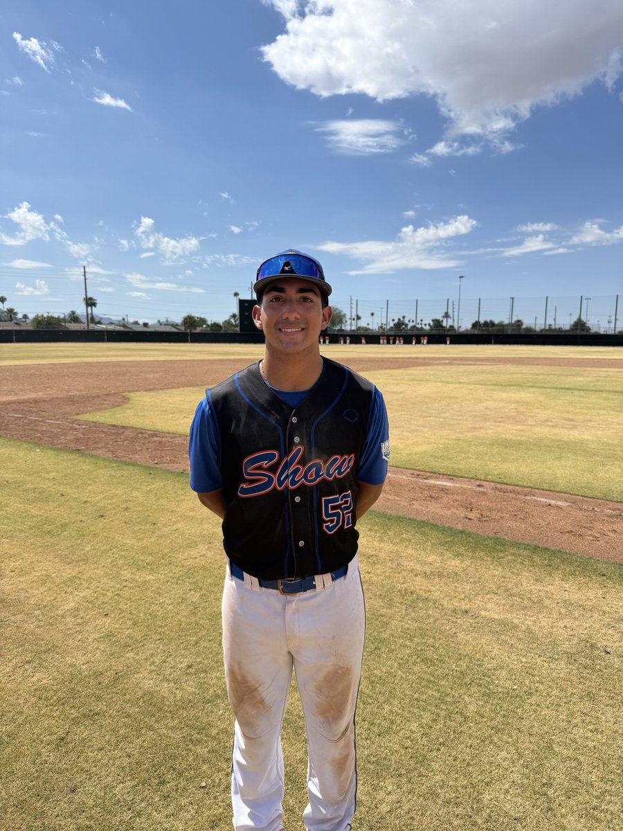 .<a href="/AZFallClassic/">AZ Fall Classic</a> F: <a href="/sdshowbaseball/">San Diego SHOW</a>, HF Bercovich
PoG: Guillermo MacFarland 2-3