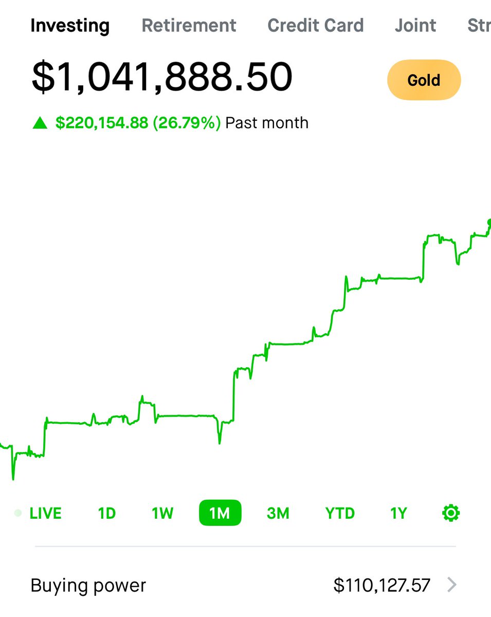 legen_eth's tweet photo. Used to think $220k a year is a lot

Ever since copying Nancy Pelosi

$220k a MONTH became the norm

My initial goal was $1mil by the end of the year.

Going to try to go for $2mil by the end of the year.

IM NOT LEAVING https://t.co/33L0rziyGs