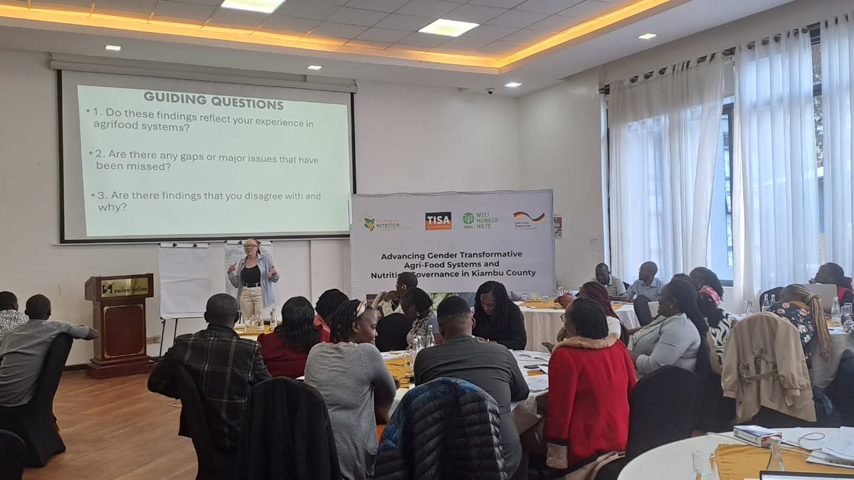 WingFarm (@_wingfarm) on Twitter photo On 17th Sept, WingFarm joined the Gender Analysis Study Forum organized by <a href="/TISAKenya/">@TisaKenya</a> Kenya, <a href="/WHH_Kenya/">WHH Kenya - Welthungerhilfe</a> & <a href="/SUNCSAkenya/">Sun CSA</a>.
The forum stressed inclusive agri-food governance ensuring women, youth, PWDs & marginalized groups have a voice in Kiambu.
#FoodSystems #GenderEquality On 17th Sept, WingFarm joined the Gender Analysis Study Forum organized by <a href="/TISAKenya/">@TisaKenya</a> Kenya, <a href="/WHH_Kenya/">WHH Kenya - Welthungerhilfe</a> & <a href="/SUNCSAkenya/">Sun CSA</a>.
The forum stressed inclusive agri-food governance ensuring women, youth, PWDs & marginalized groups have a voice in Kiambu.
#FoodSystems #GenderEquality