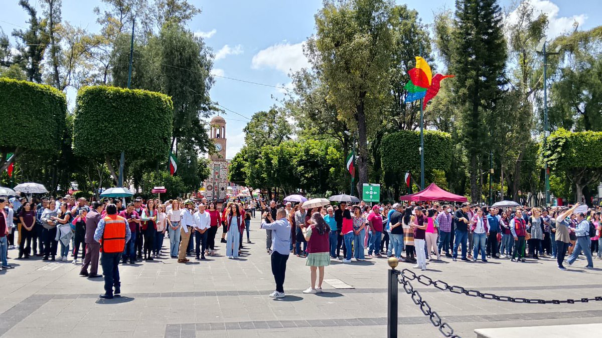 📢🚨 Participamos de manera activa en el Segundo Simulacro Nacional 2025, brindando asistencia y coordinación en diversas dependencias.

🙌 Agradecemos la colaboración de las y los habitantes de #NuestraCiudad