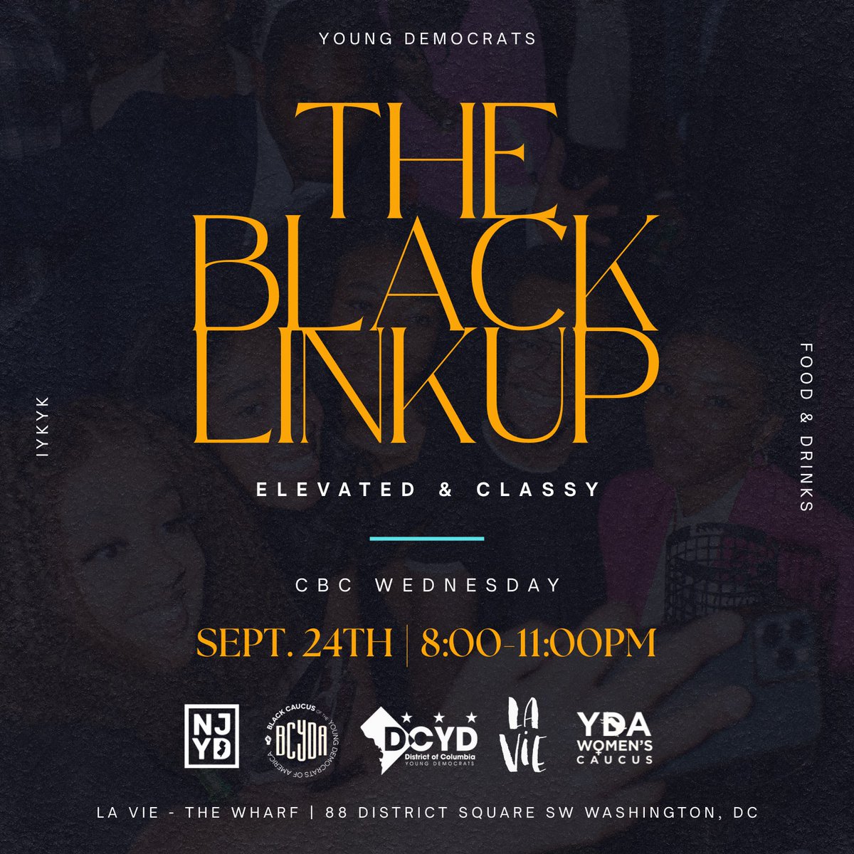 CBC Week is almost here! Join us Wed, Sep. 24 from 8PM-11PM! Please note the location change. It will be a night full of food, drinks, music, and special guests✨ Register by following the link below or clicking the link in our bio: 

secure.actblue.com/donate/bcyda-c…