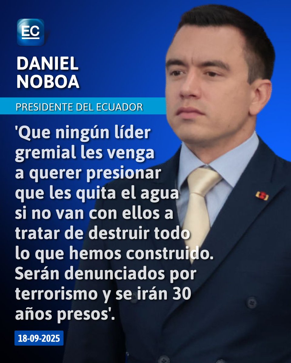 educhi_2010's tweet photo. Daniel Noboa convoca a una Asamblea Constituyente y darle fin a la Constitución Pro delincuente y Socialista que tanto daño nos hace.  Apoyas esta medida? Yo si🇪🇨 https://t.co/YnZwfBVOD6