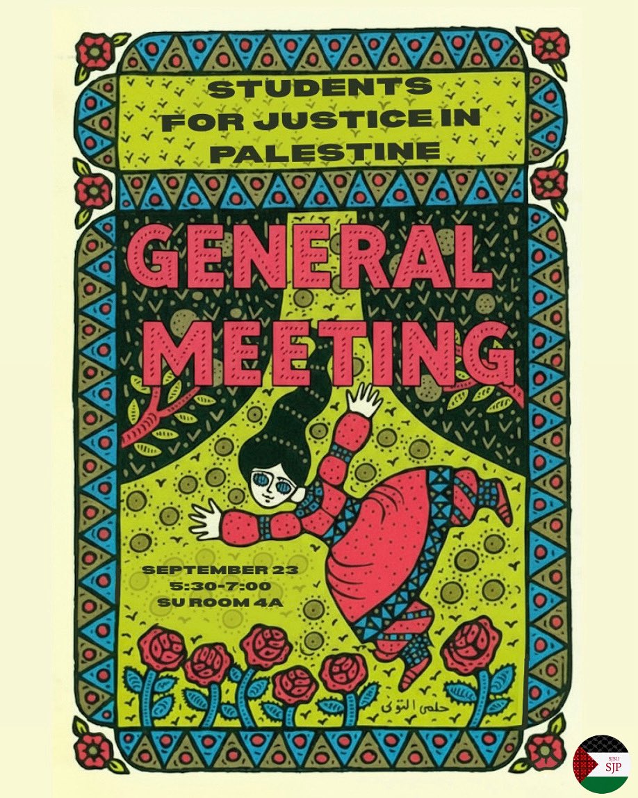 SJSUSJP's tweet image. We’re back! Join us on September 23 at 5:30PM in the Student Union room 4A to learn more about our organization, our plans for the semester, and to enjoy fun activities, drinks, and snacks! We hope to see you there! :)