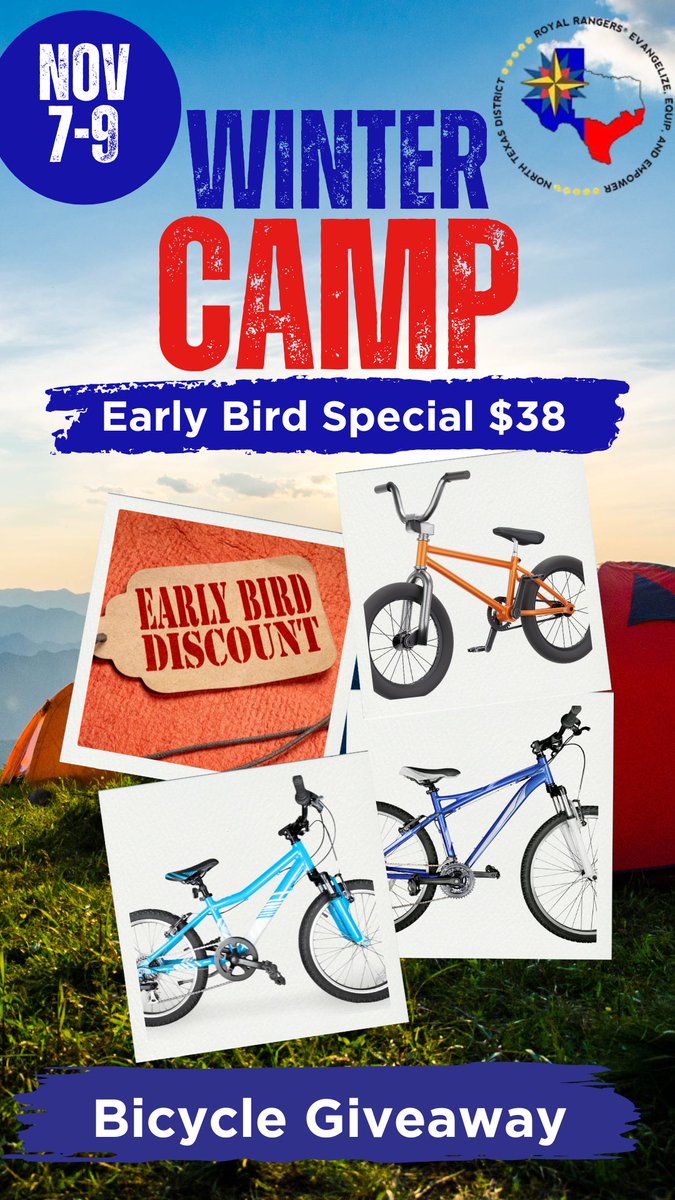 Price Drop Alert $38 early bird special!!

brushfire.com/northtexas/RR/…