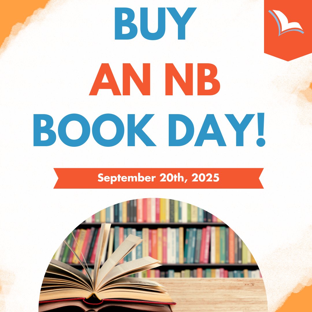 Sep 20th is Buy an NB Book Day!  Why not check out your local bookstore to see what #NB authors they have on display? #supportlocal