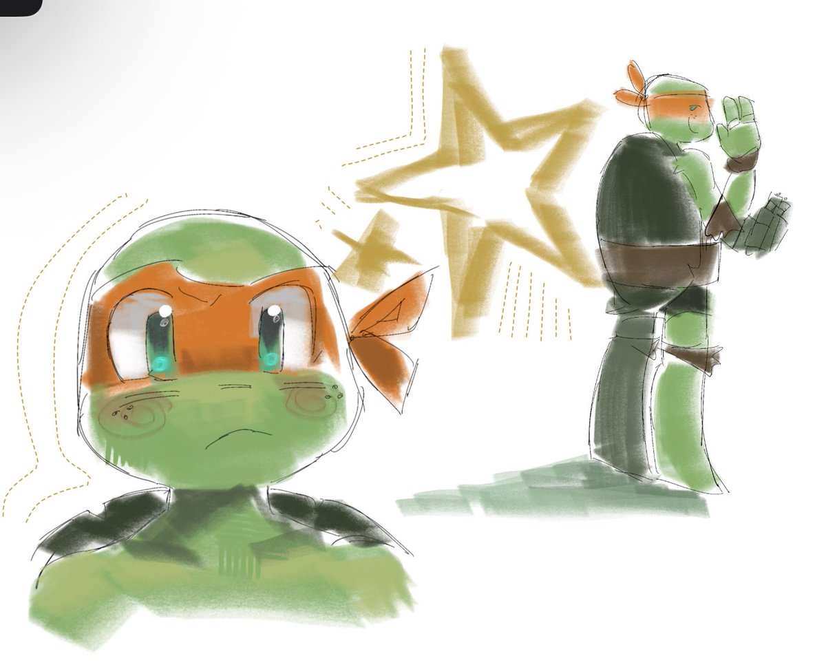 Love new procreate brushes sm 😋n mikey doodle Ig….