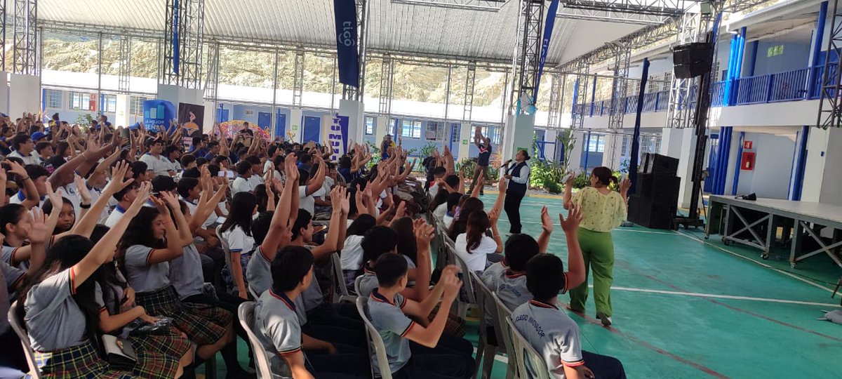 secretariasvet's tweet image. El Progreso
En coordinación con la Muni de San Agustín Acasaguastlán y la Organización Sheva, realizamos un taller informativo dirigido a 700 estudiantes.

La jornada busca promover la navegación segura en internet por medio de la estrategia #ModoDigital y fomentar la denuncia.