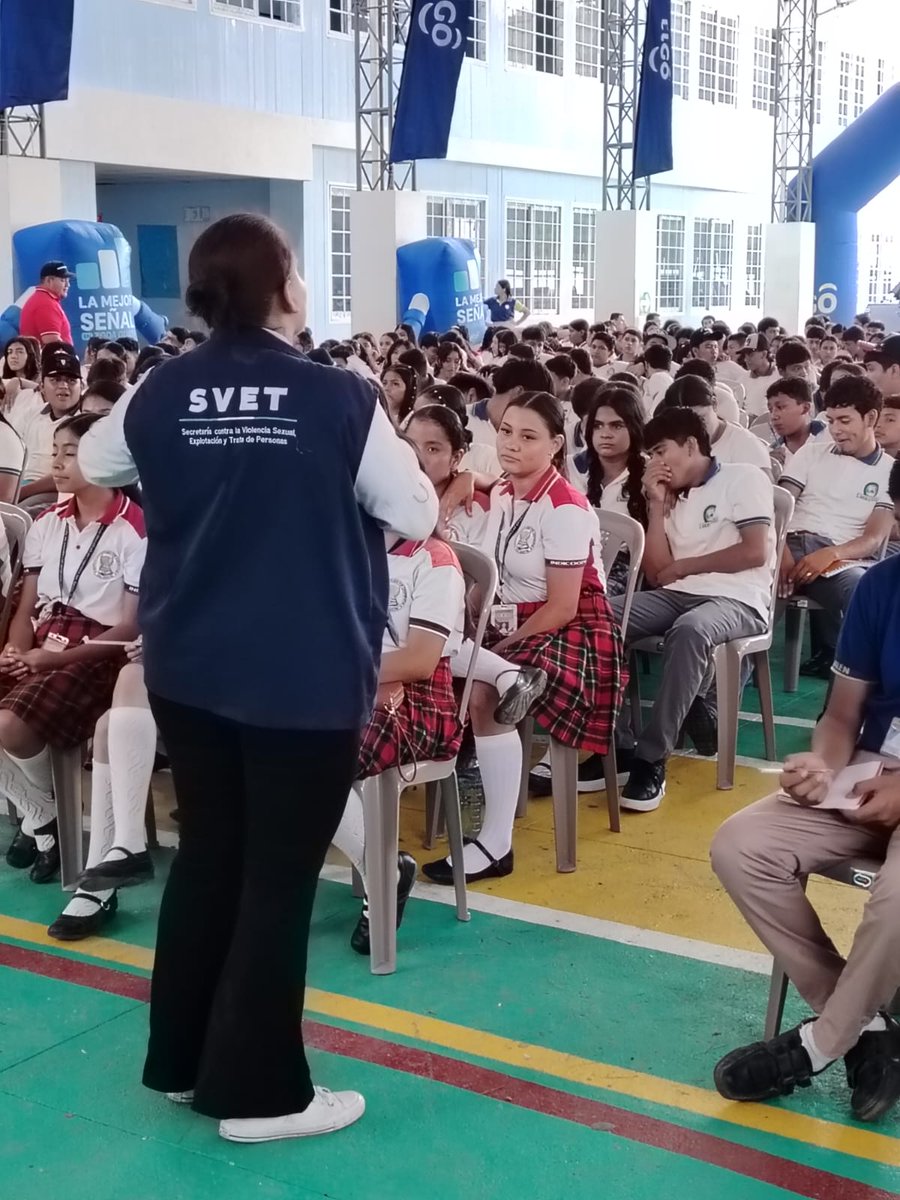 secretariasvet's tweet image. El Progreso
En coordinación con la Muni de San Agustín Acasaguastlán y la Organización Sheva, realizamos un taller informativo dirigido a 700 estudiantes.

La jornada busca promover la navegación segura en internet por medio de la estrategia #ModoDigital y fomentar la denuncia.
