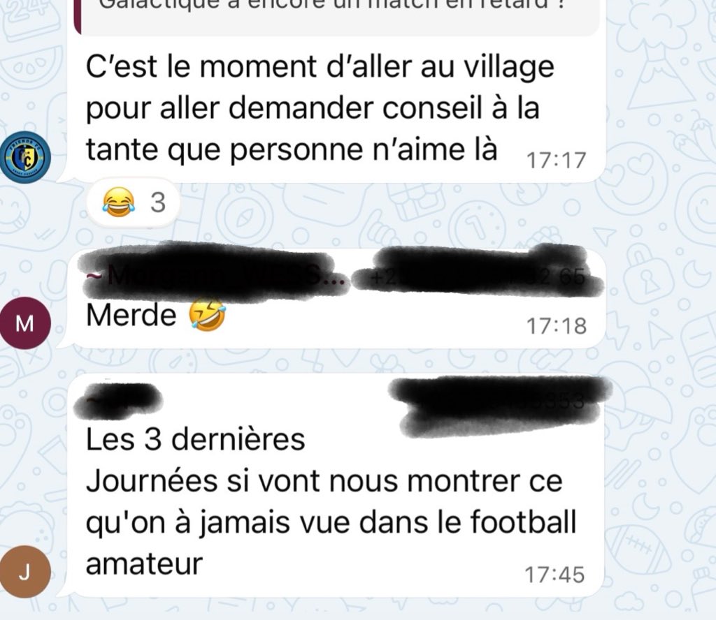 Le denouement est proche.  
Rdv ce week-end pour les matchs de votre compétition favorite. ✨