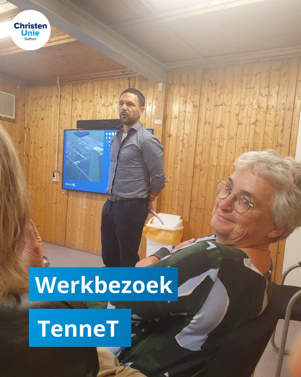 Raadsleden Rietje Lassche en Dick Homans waren gisteren met andere raadsleden op bezoek bij TenneT. Hier kregen raadsleden informatie over de uitbreiding van het hoogspanningsstation aan de Hessenweg op de grens van Dalfsen en Zwolle.

#wijgelovenindalfsen