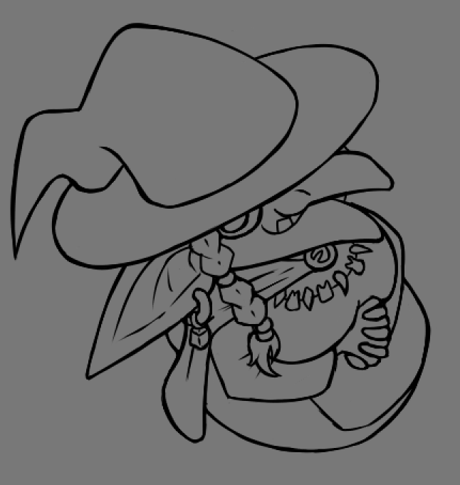 SheepMagik's tweet photo. ... a little angle practice, using a goblin witch. Needs some working to do. https://t.co/7NF5jwpTSy