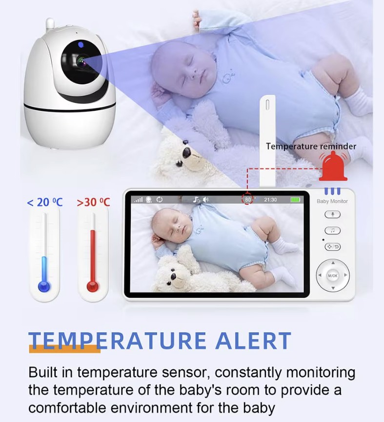 theliltotsstore's tweet image. 📺 Bigger screen, better peace of mind! 💖
The 5-inch Video Baby Monitor gives you crystal-clear views, night vision 🌙, 2-way audio 👂 &amp;amp; room temp alerts 🌡️Stay connected, even from the next room! 🚼
$165.88
👀thelittletotsstore.com/.../5-inch-vid…
#BabyTech #ParentLife #MonitorMagic #Caturday
