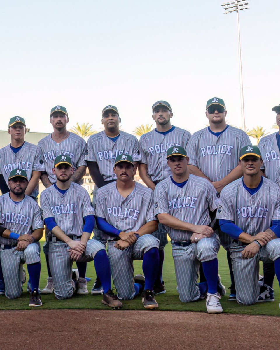 We made a special stop at the Las Vegas Police vs. Fire Charity Baseball Game this weekend! Both teams took home A's hats, and we gifted the winning team with a ceremonial bat as all played for a great cause.
