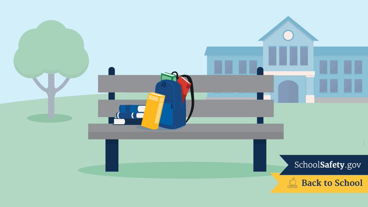 This year’s <a href="/SchoolSafetyGov/">SchoolSafety.gov</a> Back-to-School Reading List shares ten prevention-related resources that can help lay the foundation for a safer school year. Explore guidance, tools, and practices to inform your school safety efforts: go.dhs.gov/iw7 

#BacktoSchoolSafety