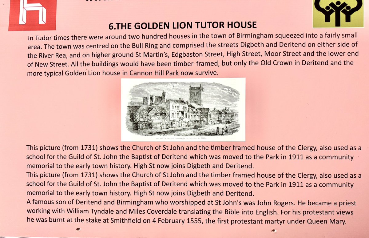 Revisit <a href="/heritageopenday/">Heritage Open Days</a> in <a href="/cannonhillpark/">Cannon Hill Park</a> <a href="/bhamwildpark/">Birmingham Wildlife Conservation Park</a> <a href="/mac_birmingham/">Midlands Arts Centre (MAC)</a> <a href="/BirminghamCivic/">Birmingham Civic Society</a> weekend 20 - 21 Sep with <a href="/_MECCTrust/">MECC Trust</a> MECC-Zero.com <a href="/bhamenergy/">Birmingham Energy</a> Community Hub Advice Centre Sat 20 Sep 10am and <a href="/BHeritageWeek/">Bham Heritage Week</a> tour of the Golden Lion Tudor House by Irene deBoo