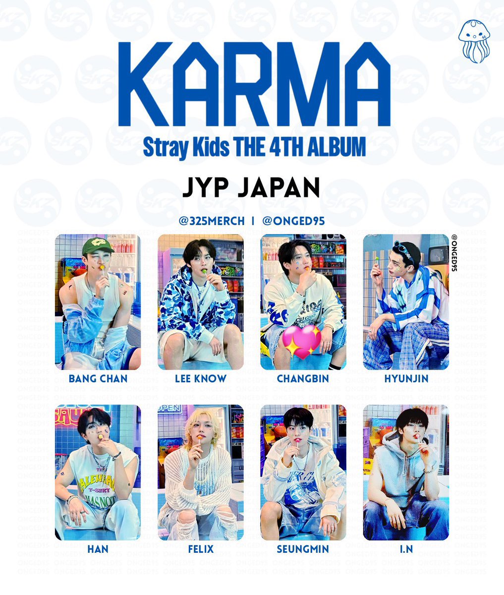交換 Stray Kids スキズ KARMA トレカ 購入特典 JYP JAPAN アラジン aladin FANS SHOP soundwave 

譲) ヒョンジン、ハン

求) 💖チャンビン

郵送or都内手渡し◎
友人の代行となりますが、私の方で最後まで対応いたします。異種交換となり難しいかもしれませんが、お気軽にお声掛けください🙏