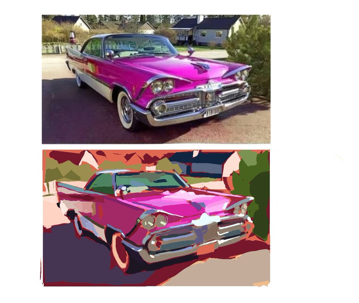 SunsetBoy18's tweet photo. Pink car https://t.co/jRs6QamKiM