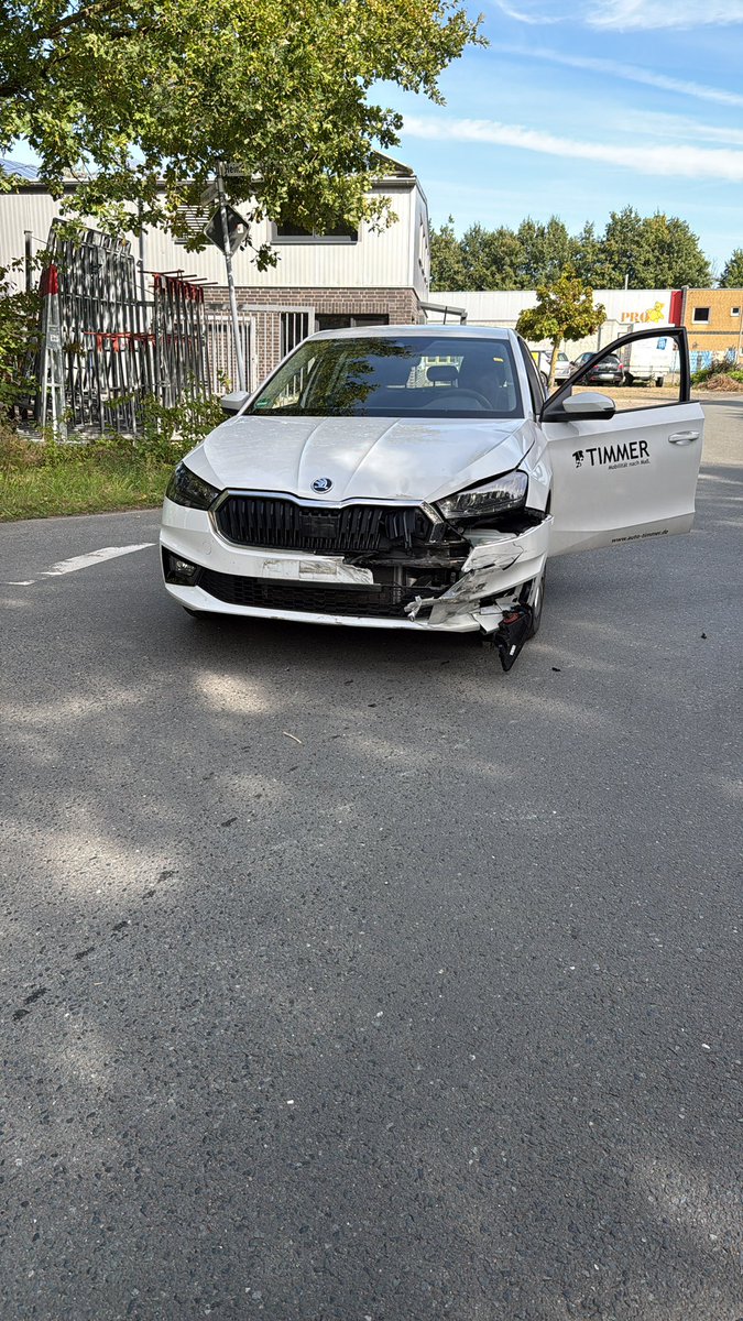 Hatte heute den ersten Unfall meines Lebens 🥲