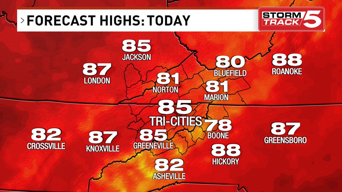 Mix of sun and clouds Friday. A stray shower is possible, mainly in the mountains. Have a wonderful day!
