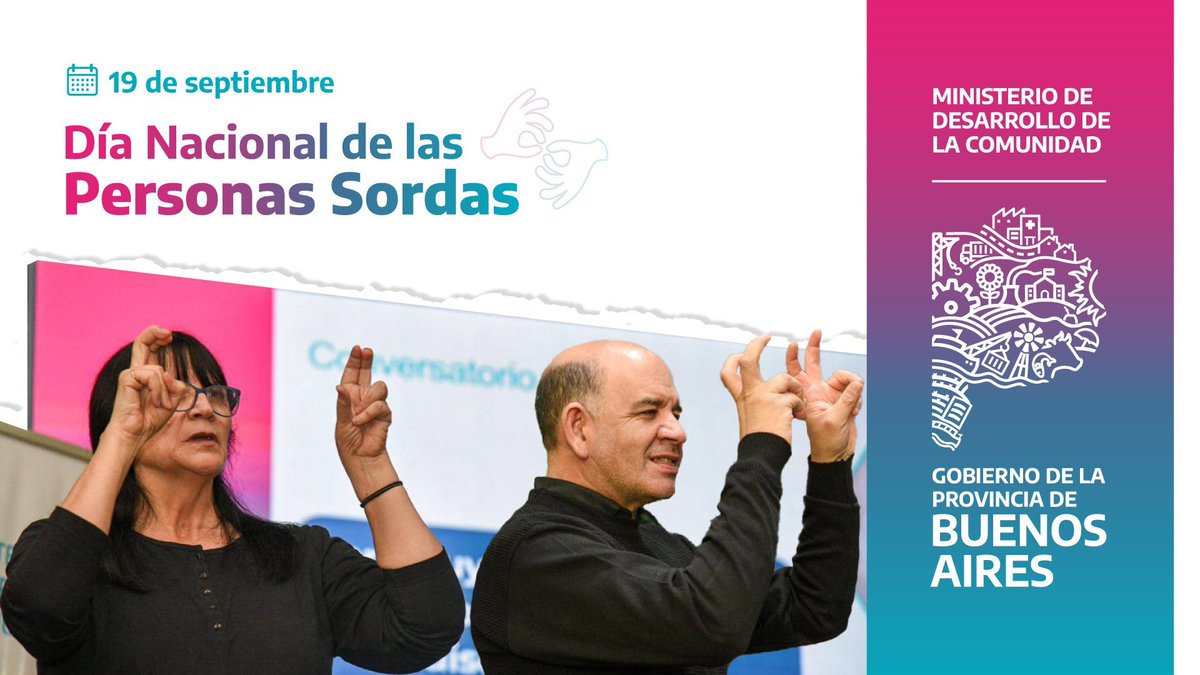 🫱🏻‍🫲🏼 En esta fecha y cada día, desde el <a href="/MinDesarrolloBA/">Desarrollo de la Comunidad BA</a> reafirmamos la importancia de sensibilizar y concientizar sobre los desafíos y realidades que atraviesan las personas sordas.