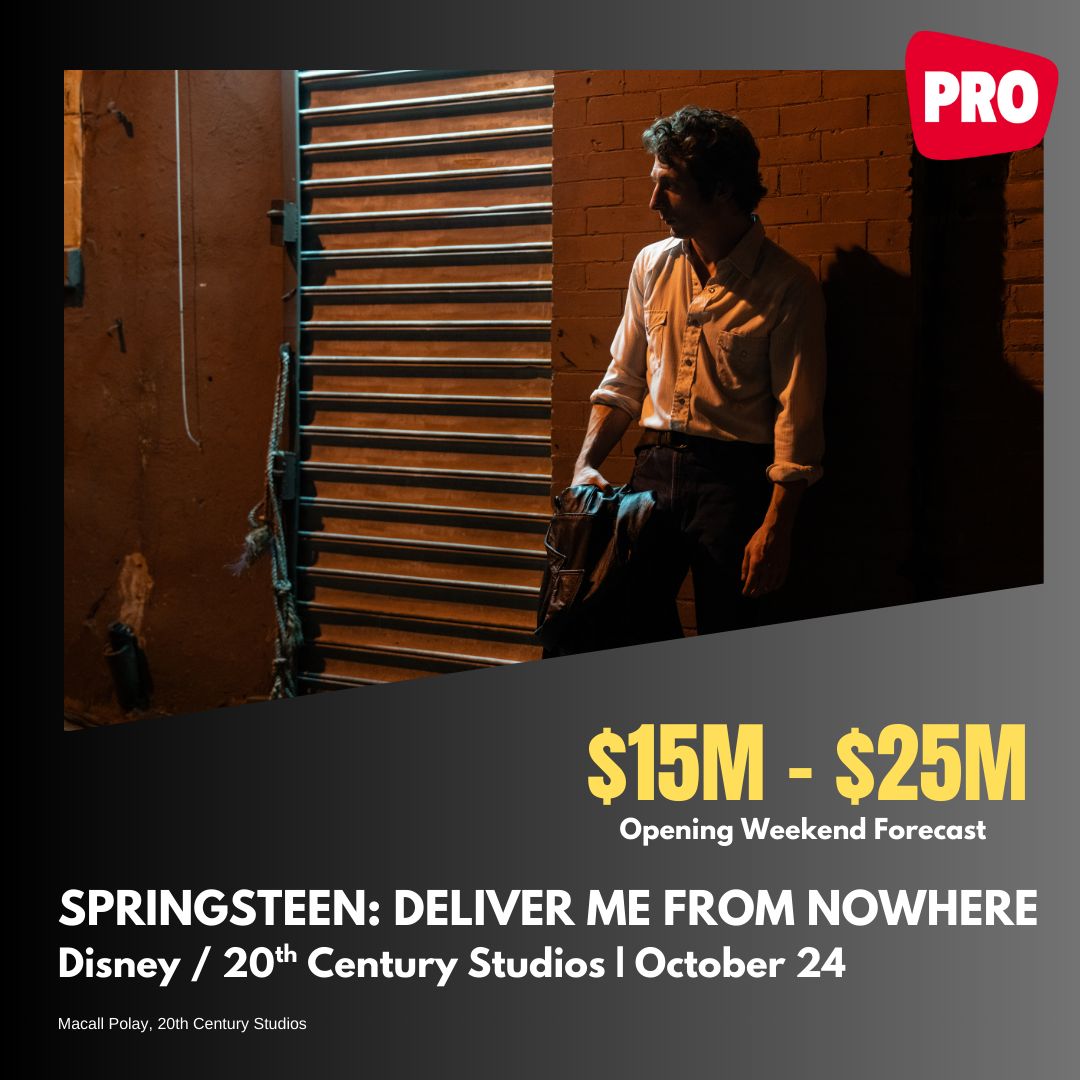 BoxOffice's tweet image. Long Range Forecast: Biopics, Tearjerkers, and Anime Hit October with SPRINGSTEEN: DELIVER ME FROM NOWHERE, REGRETTING YOU, CHAINSAW MAN: THE MOVIE – REZE ARC buff.ly/WYXkaX4
#BoxOffice #ChainsawManRezeArc #ChainsawMan #RegrettingYou #SpringsteenDeliverMeFromNowhere