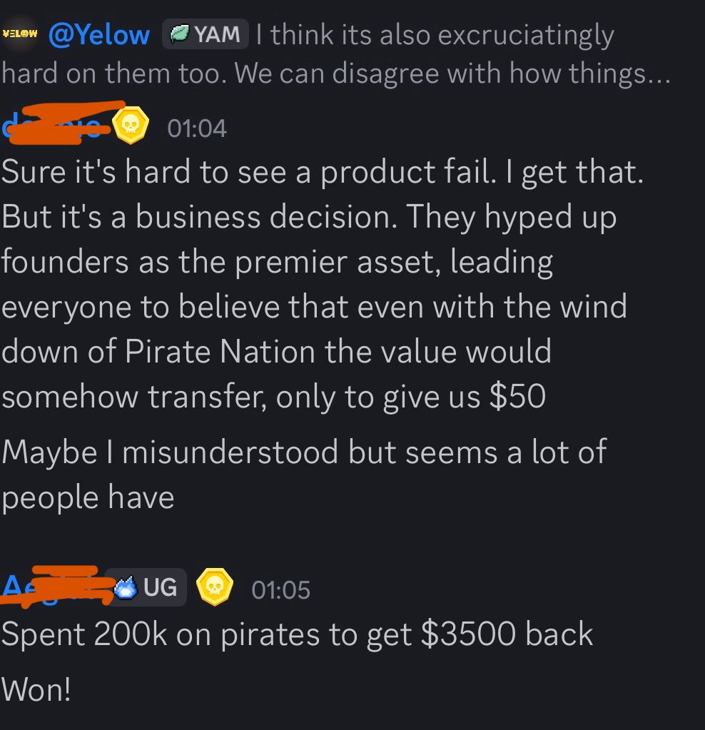 graildoteth's tweet image. I&apos;ve seen my share of web3 projects failing their community badly, yet in one single and brutal fell swoop, @PirateNation (now @ProofOfPlay ) has just delivered THE pinnacle master class in how to transform your NFT cult of fanatic supporters into a horde of raging maniacs…