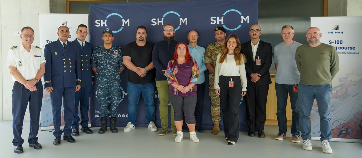 Shom is supporting the transition to new marine mapping standards S-100. For the first time, it has led an international training course supported by PRIMAR, bringing together 10 civilian and military professionals from seven foreign hydrographic services.