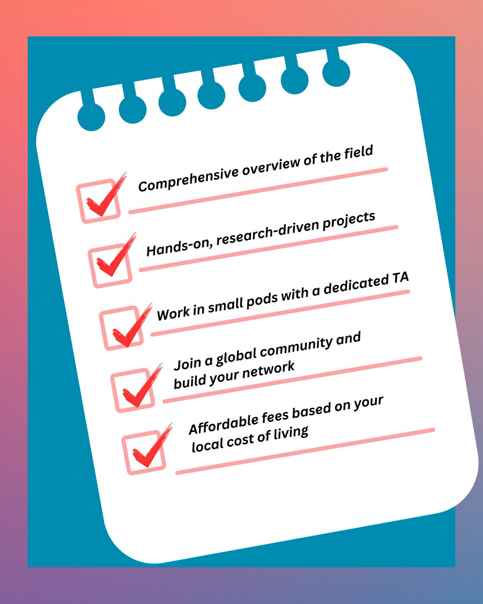 neuromatch's tweet image. Neuromatch Academy 2026 is coming!
✅ Hands-on projects
✅ Global community
✅ Affordable fees
Applications open Feb 2026.
Learn more: buff.ly/4QOsCoN
Sign up for updates: buff.ly/i8h5t6f
#ComputationalNeuroscience #DeepLearning #ClimateScience #NeuroAI