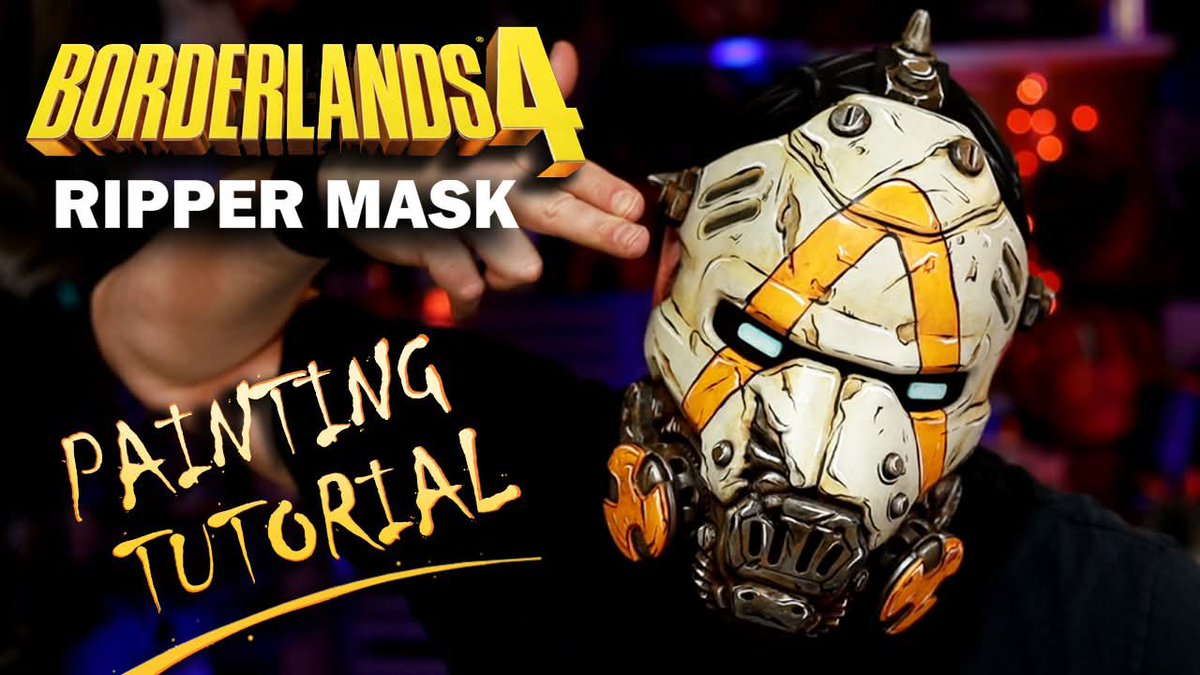 SKSProps's tweet image. The @Borderlands Ripper mask painting tutorial is now available to watch!

youtu.be/JGbisbatoz0

#Borderlans4 #CosplayArt #3DPrinting